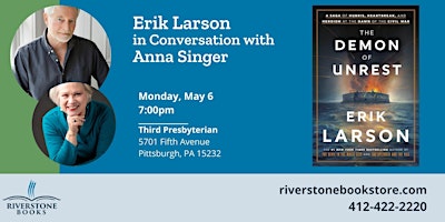 Author Erik Larson in Conversation with Anna Singer primary image