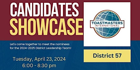 D57 Candidates Showcase