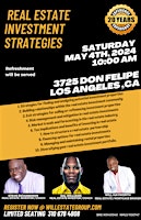 Image principale de REAL ESTATE INVESTMENT STRATEGIES WORKSHOP