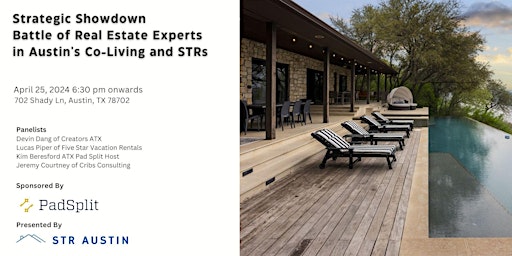 Image principale de Strategic Showdown | Battle of Real Estate Experts in Co-Living and STRs