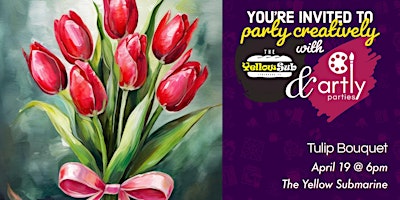 Imagen principal de Tulip Bouquet Paint and Sip