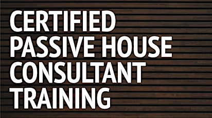 Certified Passive House Consultant CPHC® Training (Phius)