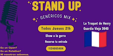 STAND UP ✨GENÉRICOS✨