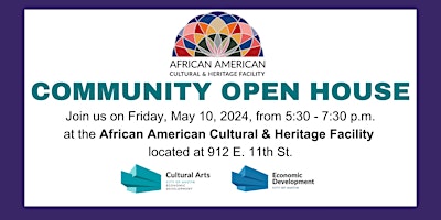 Primaire afbeelding van African American Cultural & Heritage Facility Community Open House