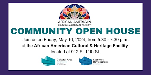 African American Cultural & Heritage Facility Community Open House