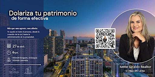 Imagem principal do evento Dolariza tu patrimonio de forma efectiva