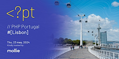 Imagem principal do evento PHP Portugal #[Lisbon] at Mollie // v12