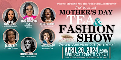 Imagem principal de Mother's Day Tea & Fashion Show Honors Luncheon