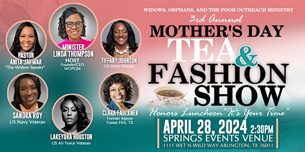 Mother's Day Tea & Fashion Show Honors Luncheon