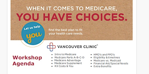 Primaire afbeelding van The Vancouver Clinic Medicare Workshop at Camas