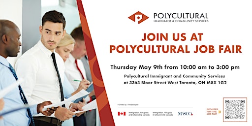Hauptbild für Polycultural Job Fair in Etobicoke!