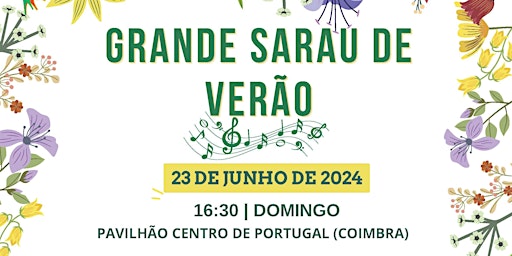 Imagem principal do evento Grande Sarau de verão