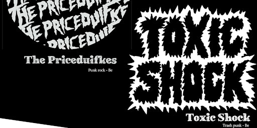 Immagine principale di PBP Show: The Priceduifkes + Toxic Shock + Dice On The Rock 