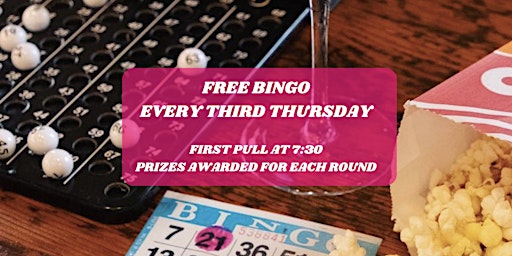 Third Thursday Night Bingo - Free primary image