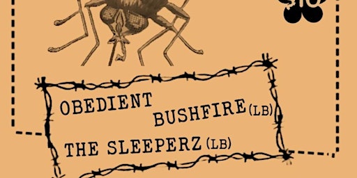 Imagem principal do evento Obedient/Bushfire(LB)/The Sleeperz(LB)