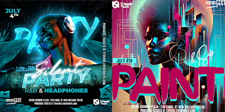 R&B GLOW PAINT N SIP + R&B SILENT HEADPHONE