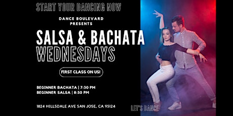 Beginning Salsa & Bachata Group Classes