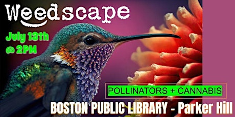 Pollinators and Cannabis with Weedscape primary image