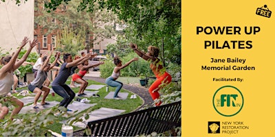 Power Up Pilates at Jane Bailey Memorial Garden primary image