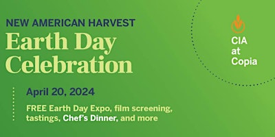 Imagen principal de Earth Day Celebration -- New American Harvest