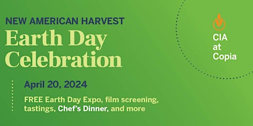 Imagem principal do evento Earth Day Celebration -- New American Harvest