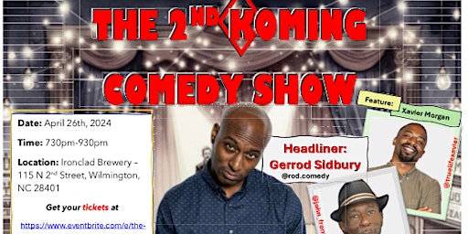 Primaire afbeelding van "The 2nd Koming" Comedy Show