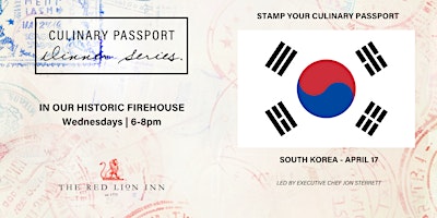 Culinary Passport Dinner Series - South Korea primary image