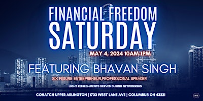 Imagem principal do evento Financial Freedom Saturday