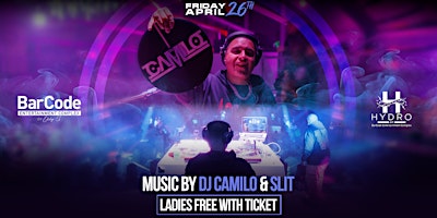 Immagine principale di BarCode Friday w/ DJ Camilo & DJ Slit | Hydro @ BarCode Elizabeth, NJ 