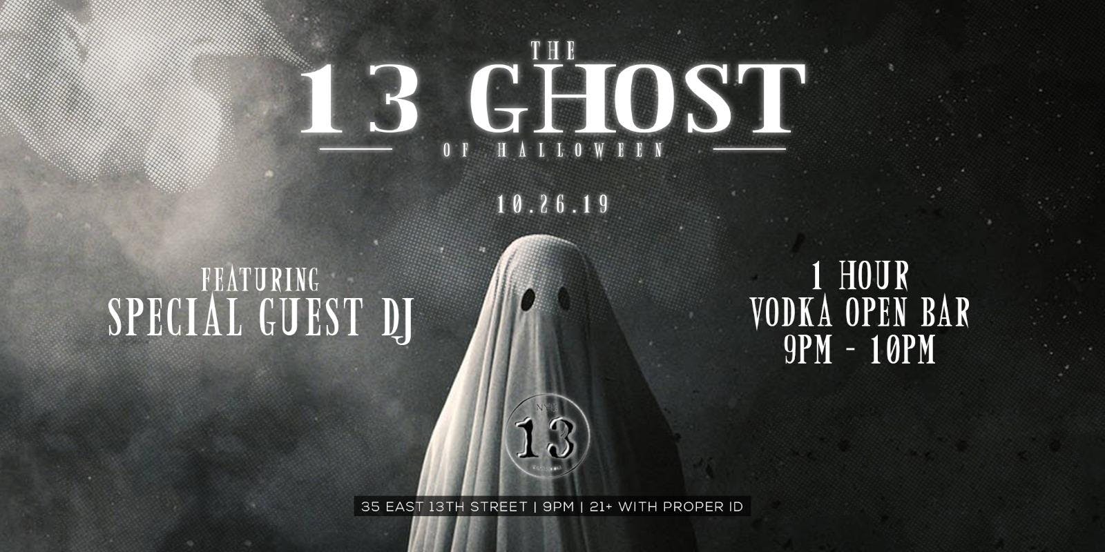 13 Ghosts of Halloween at Bar 13 