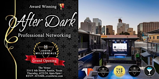 Immagine principale di After Dark Professional Networking by Austin Millennials 