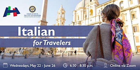 Italian for Travelers (Online)