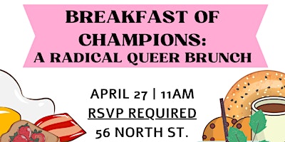 Primaire afbeelding van Breakfast of Champions: A Radical Queer Brunch