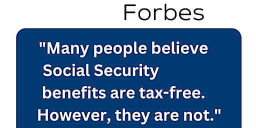 Understanding Social Security and your Tax Bill - Free Course primary image