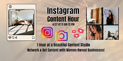 Imagem principal de Instagram Content Hour