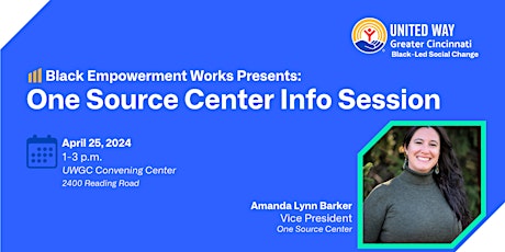 One Source Center for NonProfit Excellence Info/ Intro Session