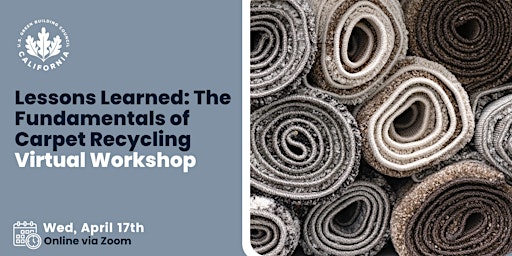 Lessons Learned: The Fundamentals of Carpet Recycling primary image