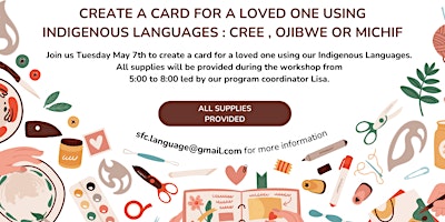 Indigenous Language Card Making Workshop primary image