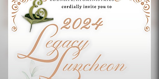 Primaire afbeelding van 2024 Legacy Luncheon