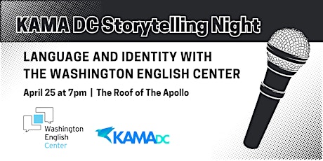 KAMA DC Storytelling Night: Language and Identity with the WEC