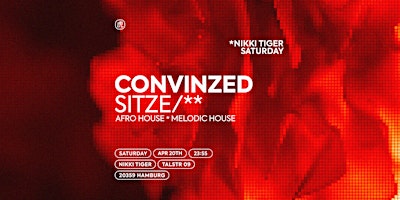 Imagen principal de Nikki Tiger presents Sitze, Convinzed