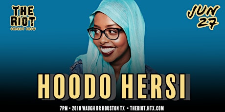 Hoodo Hersi (Seth Meyers, Just For Laughs) Headlines The Riot Comedy Club