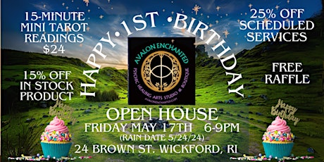 Happy 1st Birthday Open House