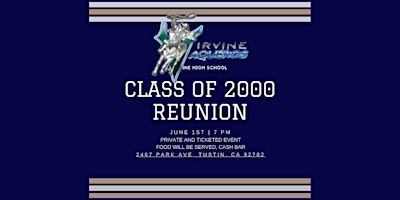 Imagem principal do evento IHS Class of 2000 Reunion