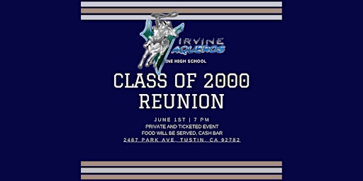 Imagem principal do evento IHS Class of 2000 Reunion