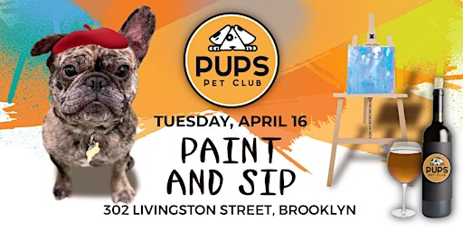 PUPS, PAINT AND SIP -  DoBro 16 primary image