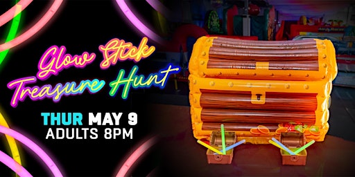Imagem principal do evento Glow Stick Treasure Hunt - Adult Ticket