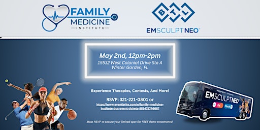 Primaire afbeelding van Family Medicine Institute Bus Event