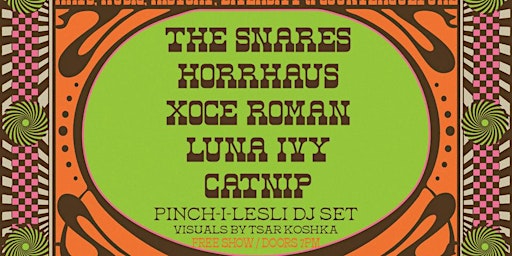 The Snares, Horrhaus, Xoce Roman, Luna Ivy and Catnip primary image