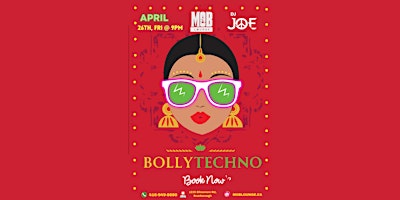 Imagem principal do evento BollyTechno - DJ Joe - 850+shows | Shisha | Pool table | PS5 Gaming